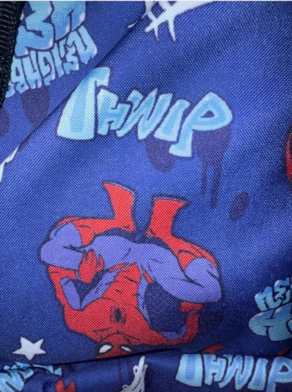 Marvel Spider-Man Kids Full Size Backpack - Blue Red Graphic NEW